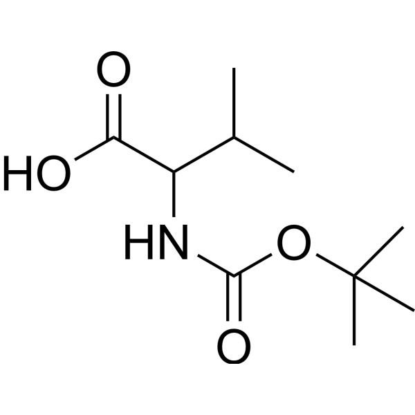 2-((tert-Butoxycarbonyl)amino)-3-methylbutanoic acid 54895-12-4